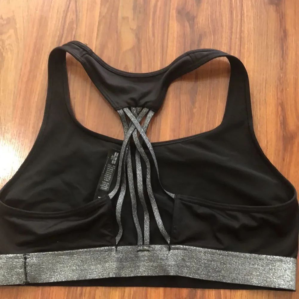 Victoria sport black Lycra bra L - Picture 2 of 5